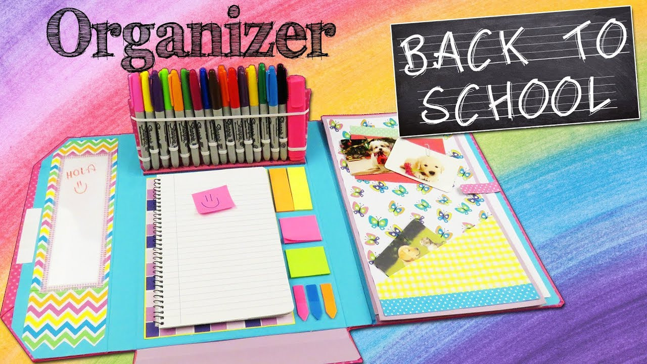 Best ideas about DIY Folder Organizer
. Save or Pin DIY FOLDER ORGANIZER BACK TO SCHOOL aPasos Crafts DIY Now.