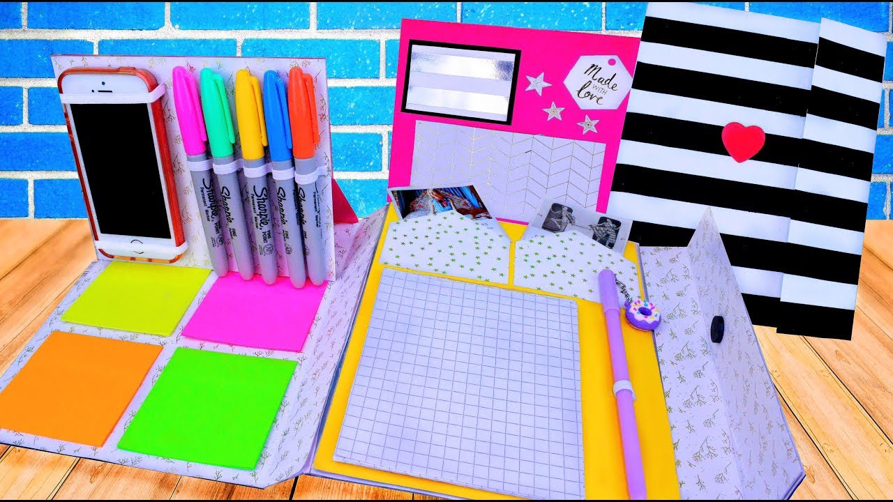 Best ideas about DIY Folder Organizer
. Save or Pin DIY COOL FOLDER ORGANIZER NOTEBOOK PLANNER BACK TO Now.