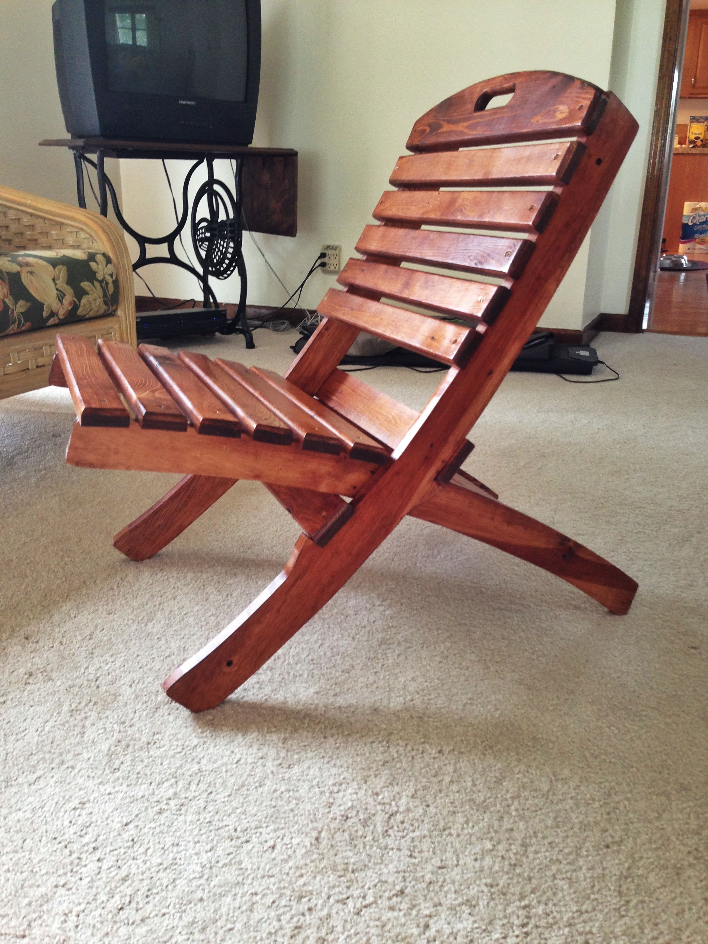 Best ideas about DIY Folding Chair
. Save or Pin DIY folding chair This chair is made out of a shipping Now.