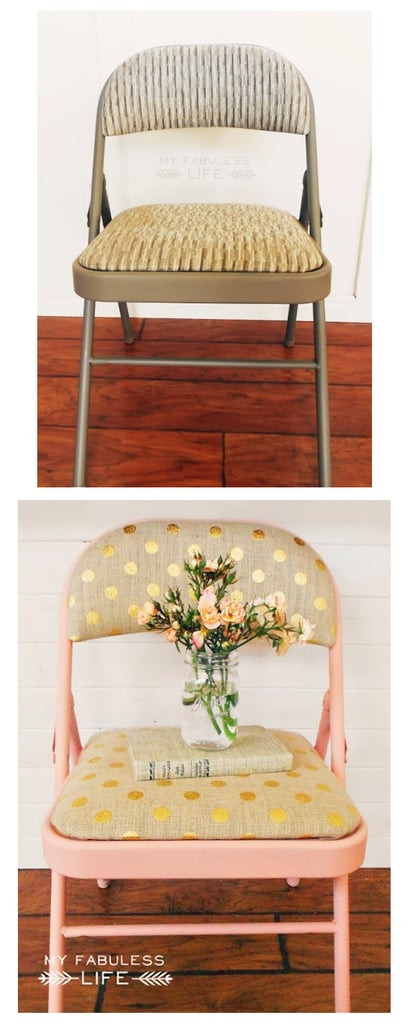 Best ideas about DIY Folding Chair
. Save or Pin DIY Folding Chair Makeover Now.