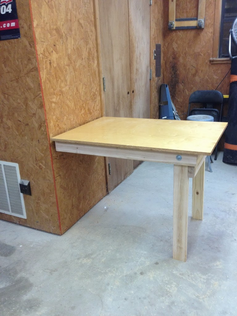 Best ideas about DIY Folding Desk
. Save or Pin DIY Fold Down Workbench Wilker Do s Now.