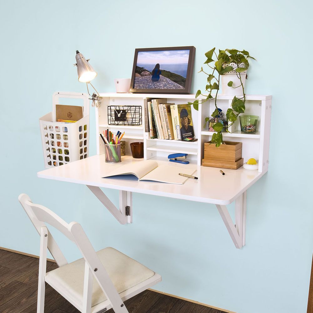 Best ideas about DIY Folding Desk
. Save or Pin SoBuy Folding Wall mounted Drop leaf Table Desk with Now.