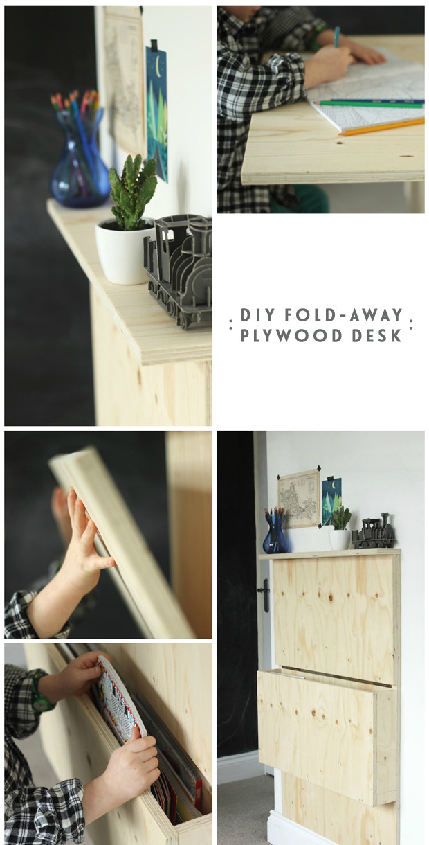 Best ideas about DIY Folding Desk
. Save or Pin DIY kids fold away desk Now.