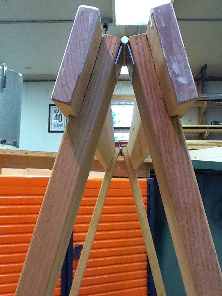 Best ideas about DIY Folding Sawhorse
. Save or Pin Folding sawhorse stows away FineWoodworking Now.