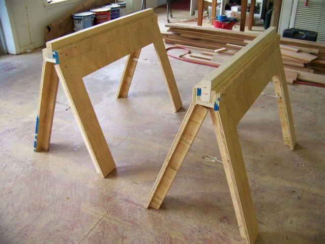 Best ideas about DIY Folding Sawhorse
. Save or Pin The Woodworking Trip DIY Folding Sawhorses Version 2 0 Now.