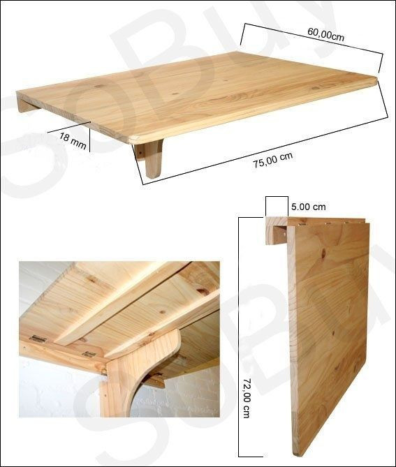 Best ideas about DIY Folding Wall Table
. Save or Pin wall table diy Home Decor Pinterest Now.