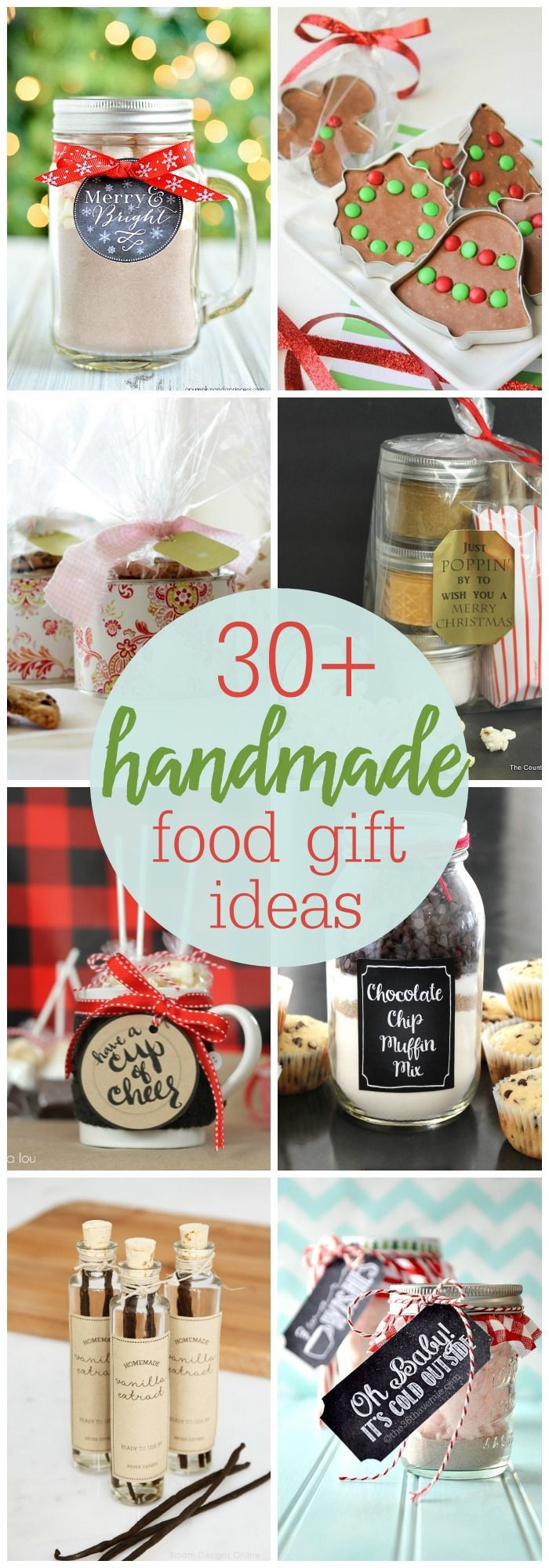 Best ideas about Diy Food Gift Ideas
. Save or Pin 30 Handmade Food Gift Ideas so many simple cute and Now.