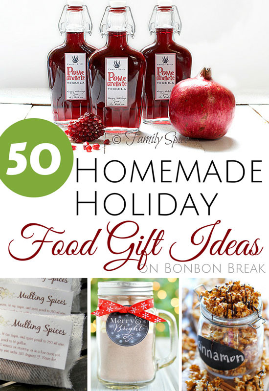 Best ideas about Diy Food Gift Ideas
. Save or Pin 50 Homemade Holiday Food Gift Ideas — BonBon Break Now.