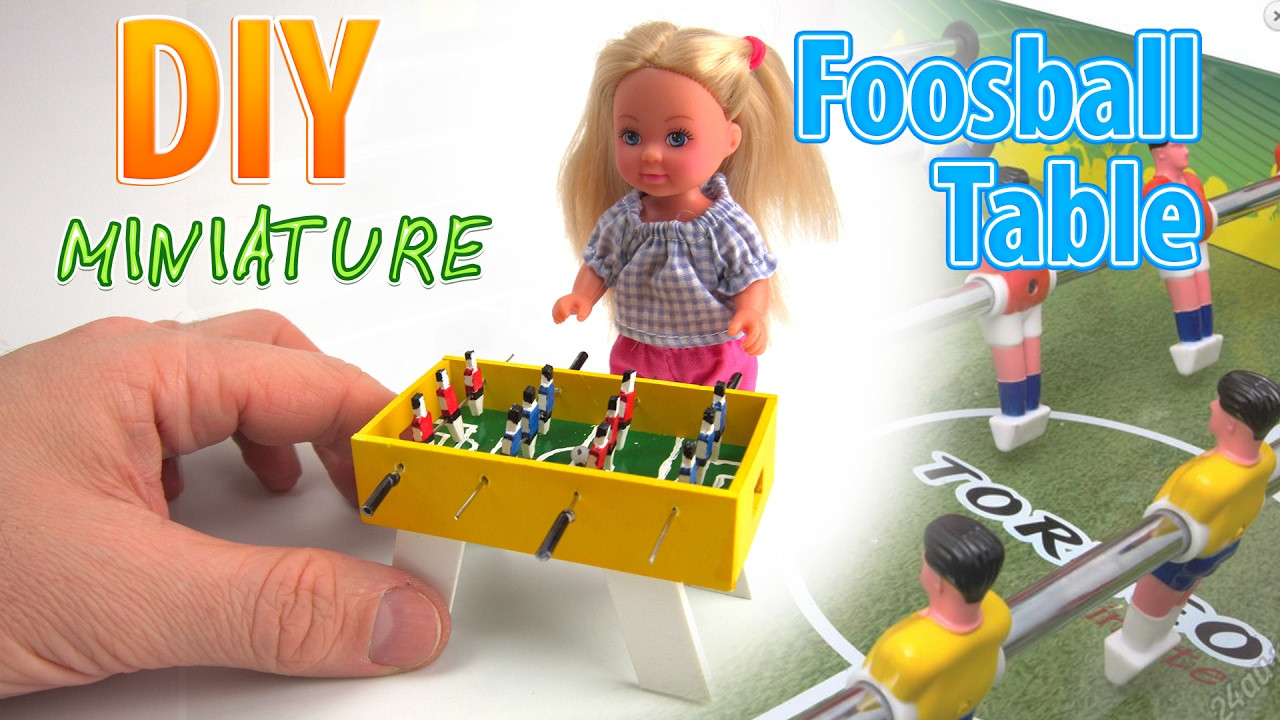 Best ideas about DIY Foosball Table
. Save or Pin DIY desktop Mini Foosball Game Tabletop Indoor Soccer Now.