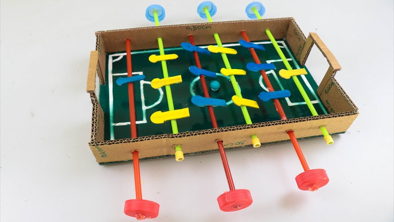 Best ideas about DIY Foosball Table
. Save or Pin DIY How to Make a Mini Foosball Table Now.