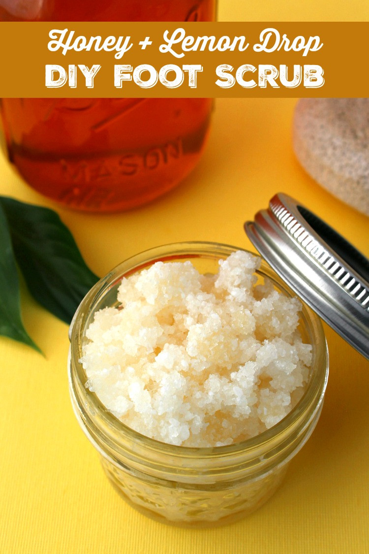 Best ideas about DIY Foot Scrub
. Save or Pin Homemade Foot Scrub Honey Lemon Happy Mothering Now.