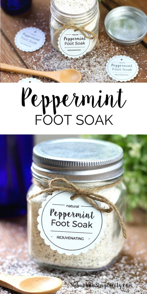 Best ideas about DIY Foot Soak
. Save or Pin Easy Peppermint Foot Soak Now.