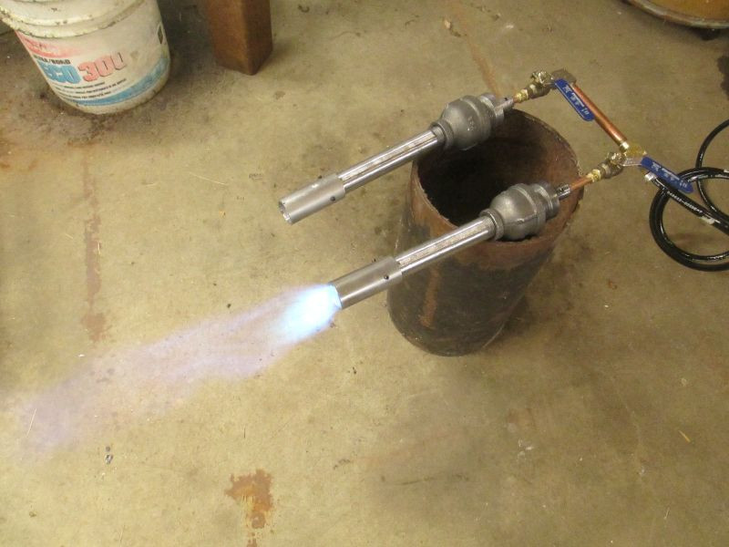 Best ideas about DIY Forge Burner
. Save or Pin DIY Knifemaker s Info Center Gas Forge Build 2 Gas System Now.