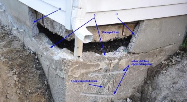 Best ideas about DIY Foundation Repairs
. Save or Pin Foundation concrete repair rebar dowels adhesive etc Now.