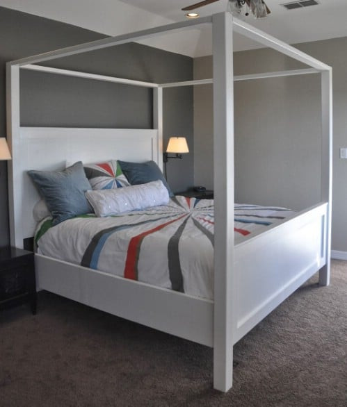 Best ideas about DIY Four Poster Bed
. Save or Pin Sleep in Absolute Luxury with these 23 Gorgeous DIY Bed Now.