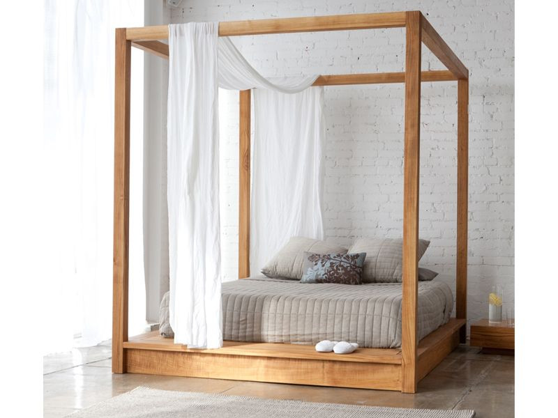 Best ideas about DIY Four Poster Bed
. Save or Pin 10 Easy Pieces Four Poster Canopy Beds Now.