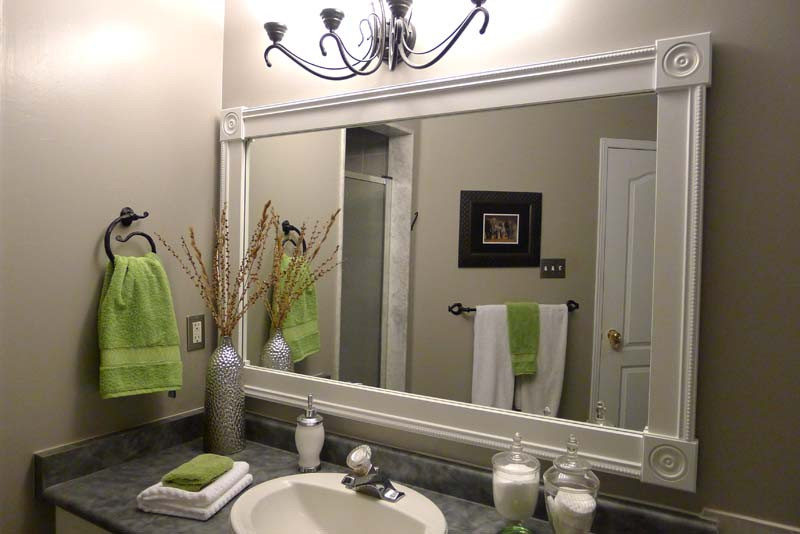 Best ideas about DIY Frame Bathroom Mirror
. Save or Pin Third Way to Boost Your Home Value Now.