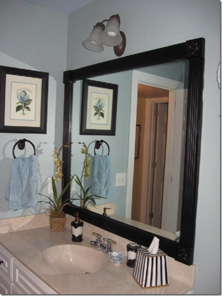 Best ideas about DIY Frame Bathroom Mirror
. Save or Pin Top 10 Lovely DIY Bathroom Decor and Storage Ideas Top Now.