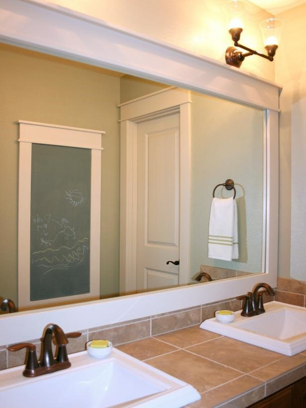 Best ideas about DIY Frame Bathroom Mirror
. Save or Pin 10 DIY ideas for how to frame that basic bathroom mirror Now.
