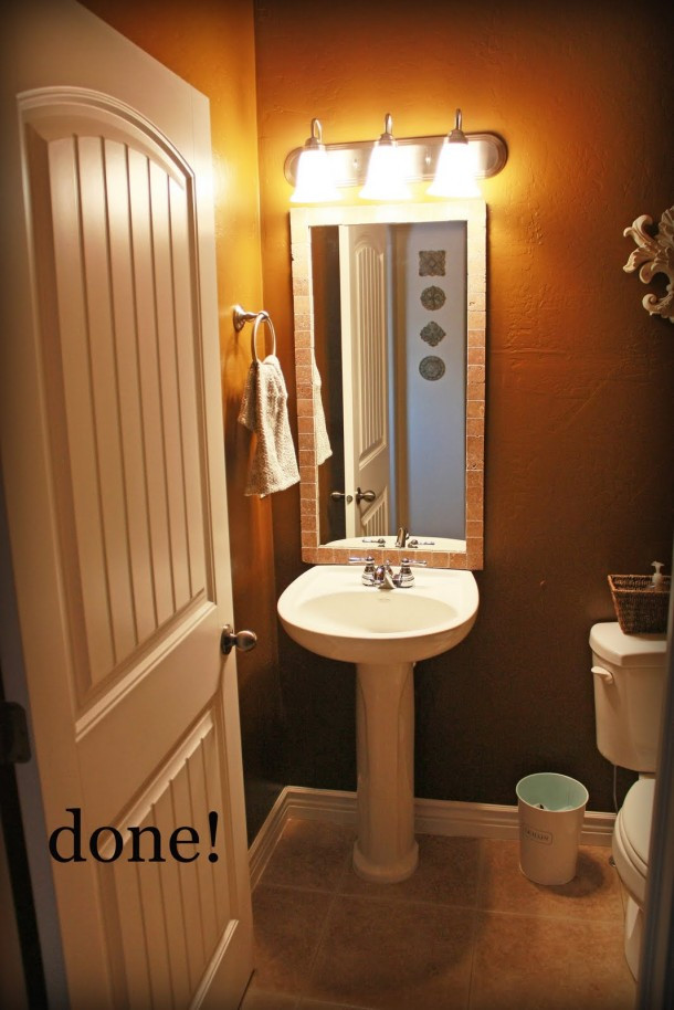 Best ideas about DIY Frame Bathroom Mirror
. Save or Pin diy bathroom diy bathroom mirror Now.