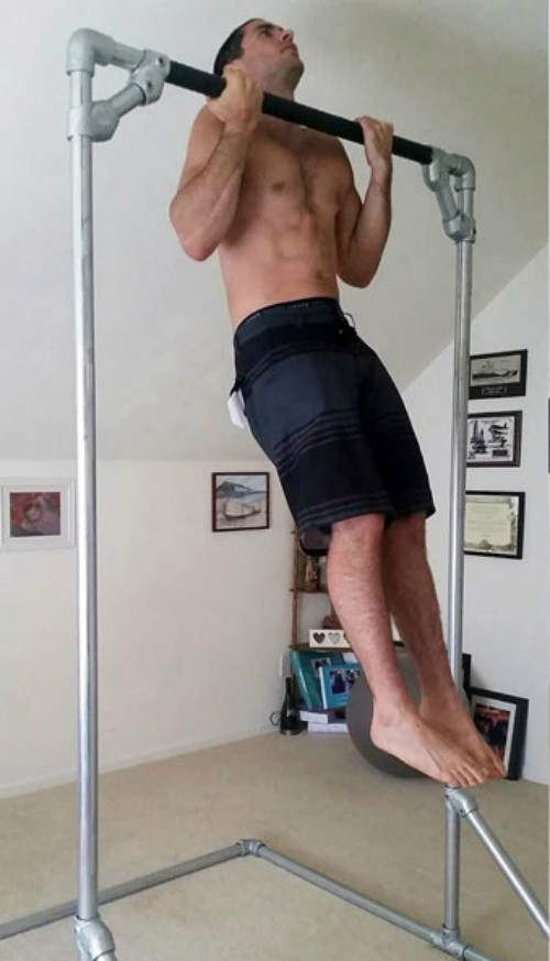 Best ideas about DIY Free Standing Pull Up Bar
. Save or Pin DIY Free Standing Pull Up Bar BigDIYIdeas Now.