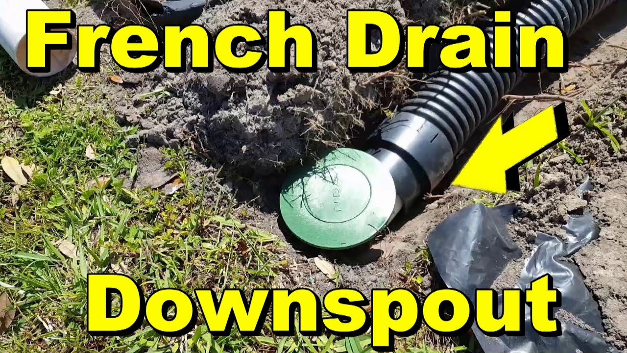 Best ideas about DIY French Drain
. Save or Pin French Drain Downspout Drain Most important drain DIY Now.