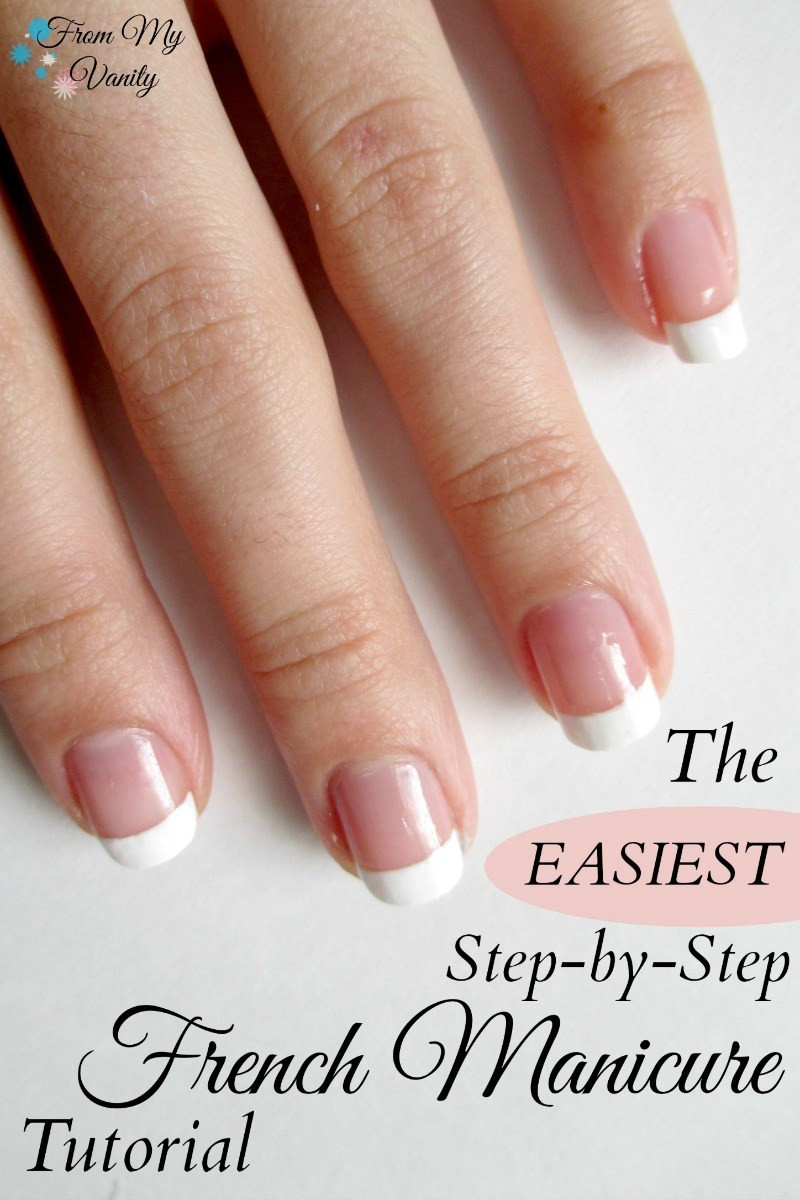 Best ideas about DIY French Manicure
. Save or Pin Easy French Manicure at Home Nail Tutorial From My Vanity Now.