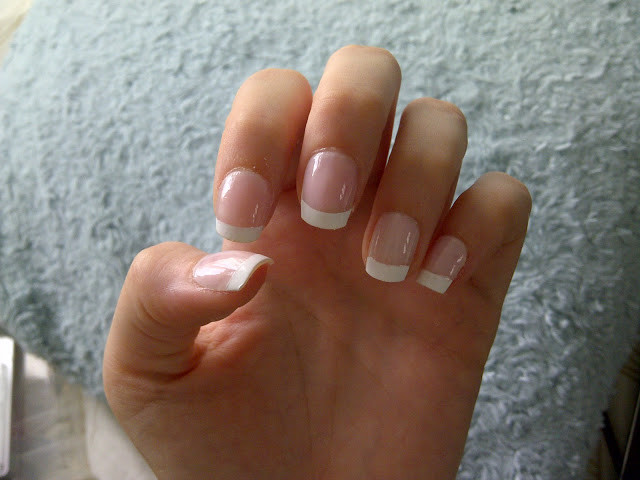 Best ideas about DIY French Manicure
. Save or Pin Bows and Bells DIY Acrylic French Manicure Nails Now.