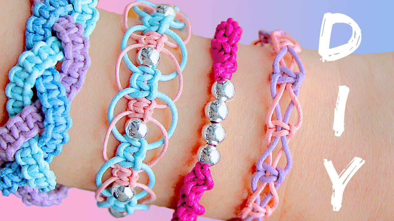 Best ideas about DIY Friendship Bracelets
. Save or Pin DIY friendship bracelets 4 EASY stackable arm candy Now.