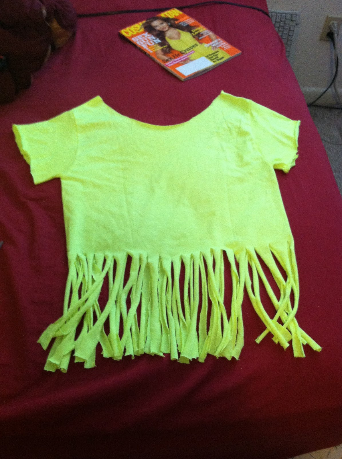 Best ideas about DIY Fringe Shirt
. Save or Pin waves of sunshine DIY Fringe Shirt Now.