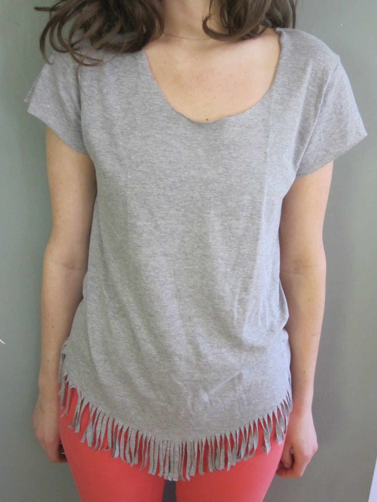 Best ideas about DIY Fringe Shirt
. Save or Pin Prudence and Austere DIY Fringe Shirt Now.