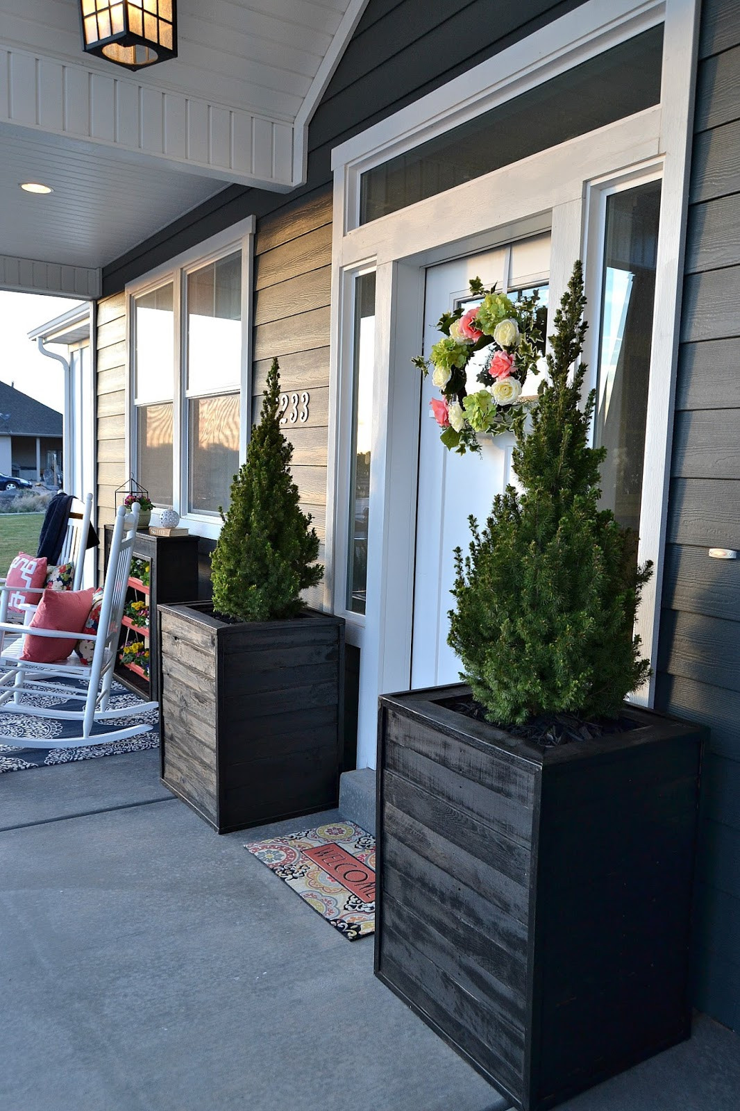 Best ideas about DIY Front Porches
. Save or Pin DIY Massive Planter Boxes made from Pallets Lou Lou Girls Now.