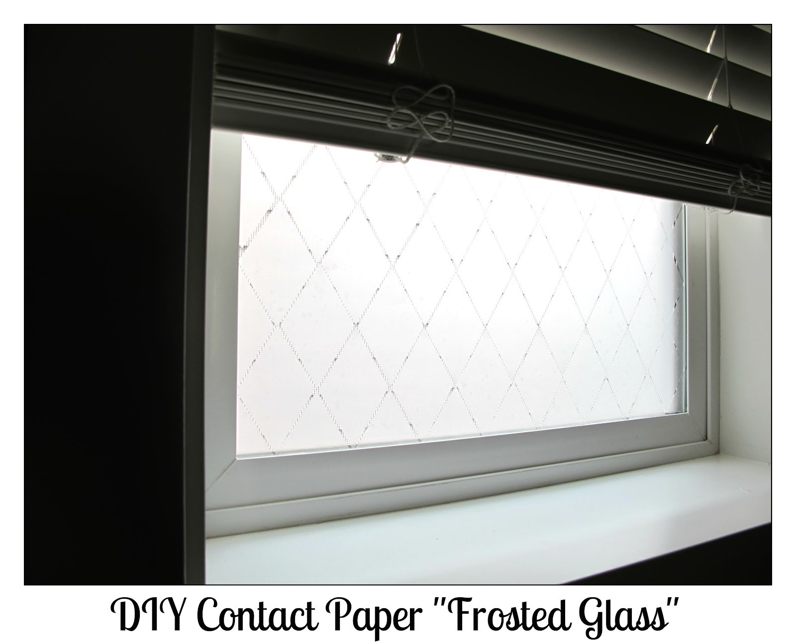 Best ideas about DIY Frosted Glass
. Save or Pin Classroom DIY DIY "Frosted Glass" Windows Now.