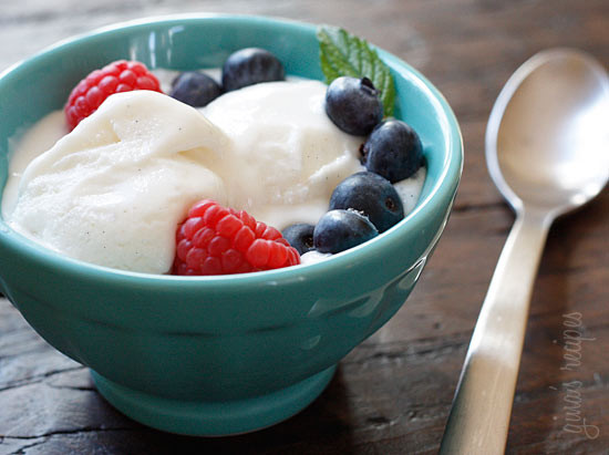 Best ideas about DIY Frozen Yogurt
. Save or Pin Home Made Is Easy Low Fat Vanilla Bean Frozen Yogurt Now.