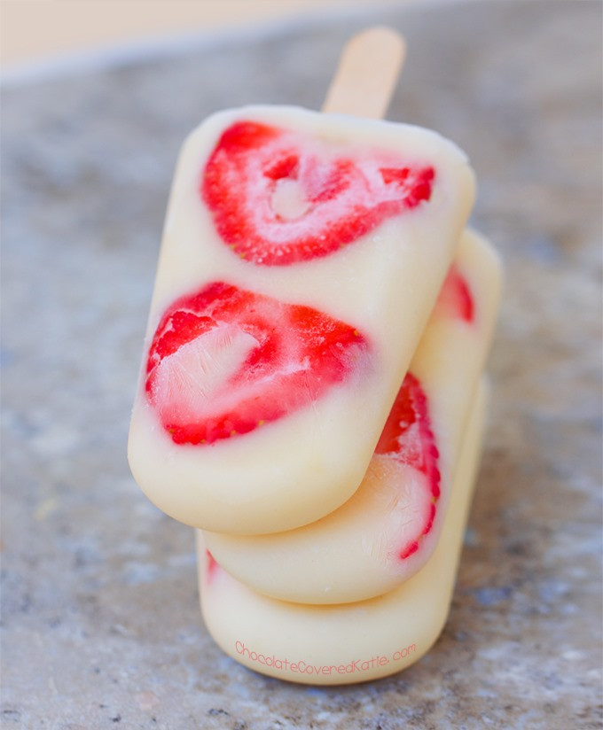 Best ideas about DIY Frozen Yogurt
. Save or Pin Frozen Yogurt Popsicles 3 Ingre nts Endless Flavors Now.