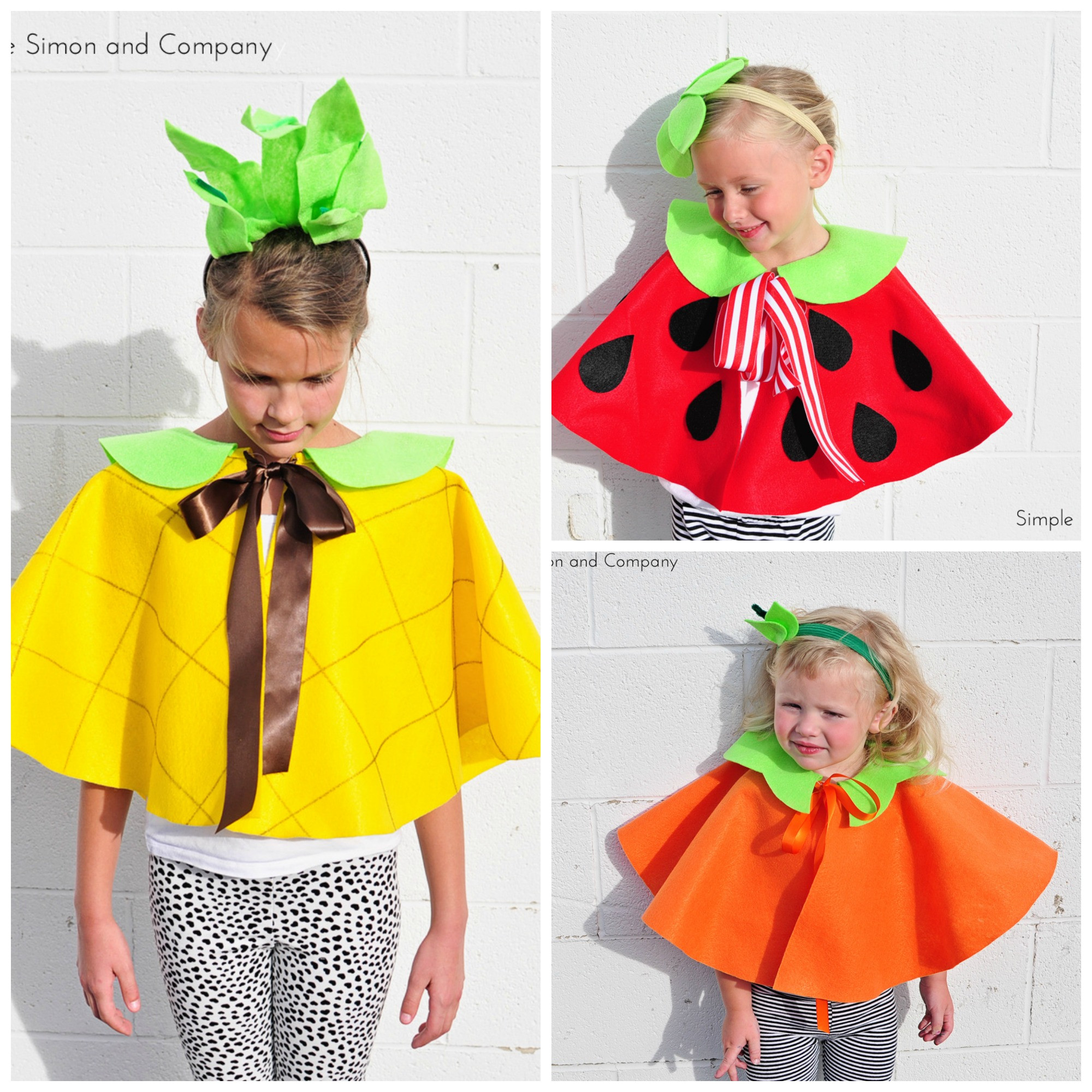 Best ideas about DIY Fruit Costume
. Save or Pin Easy Cape Costumes Tutorial e Pattern Endless Now.