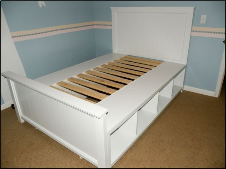 Best ideas about DIY Full Size Bed Frame
. Save or Pin white full size bed frame with Storage Now.