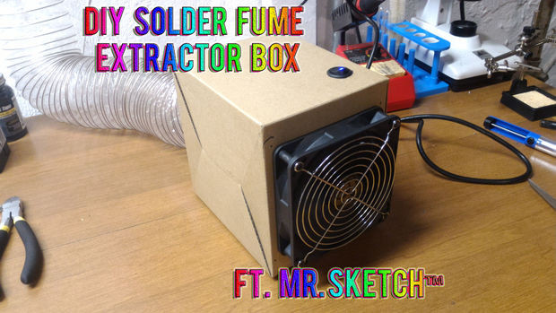 Best ideas about DIY Fume Extractor
. Save or Pin DIY Solder Fume Extractor Box Now.