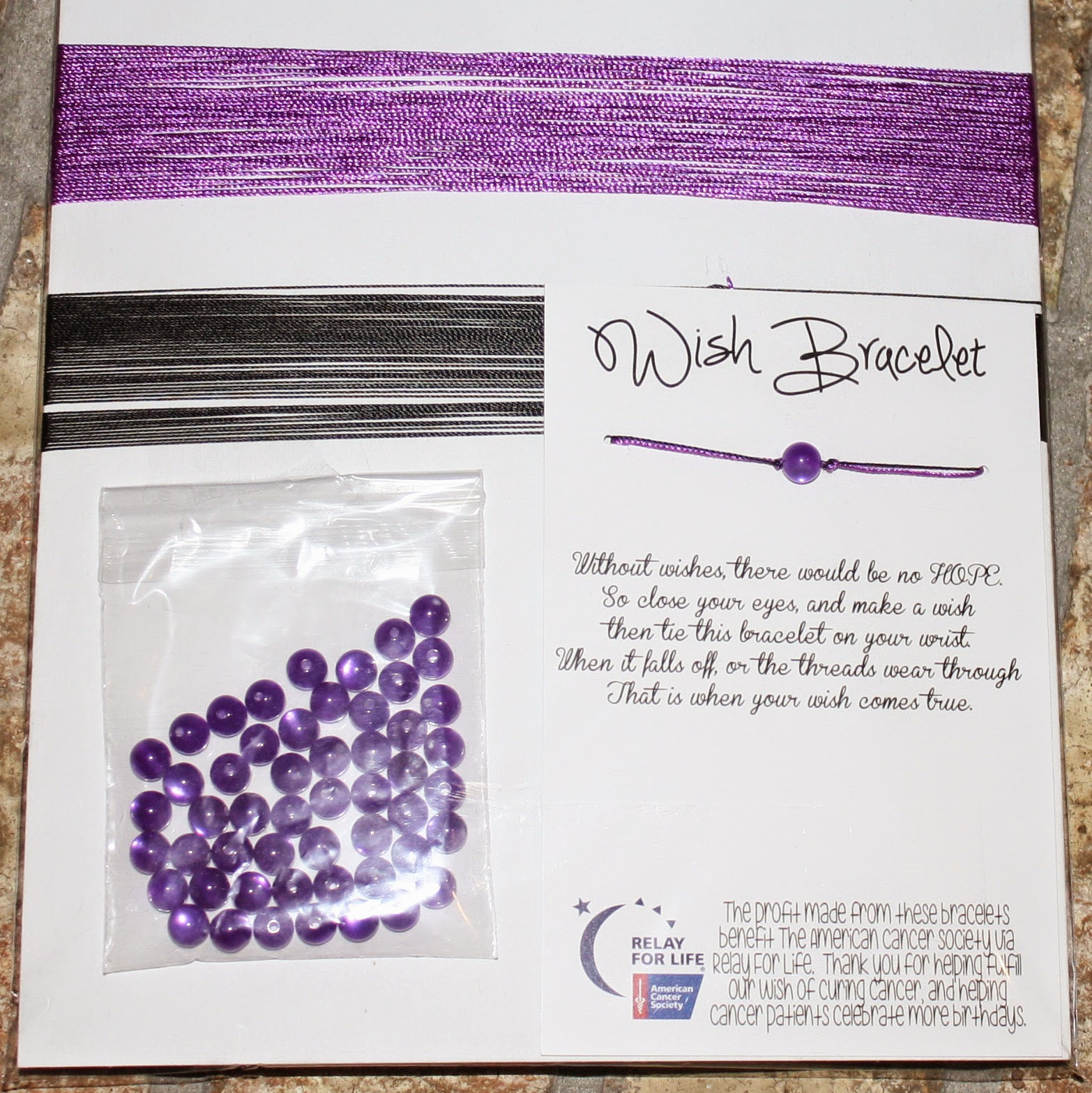 Best ideas about DIY Fundraising Ideas
. Save or Pin Cassi Selby Relay For Life Wish Bracelets an easy DIY Now.