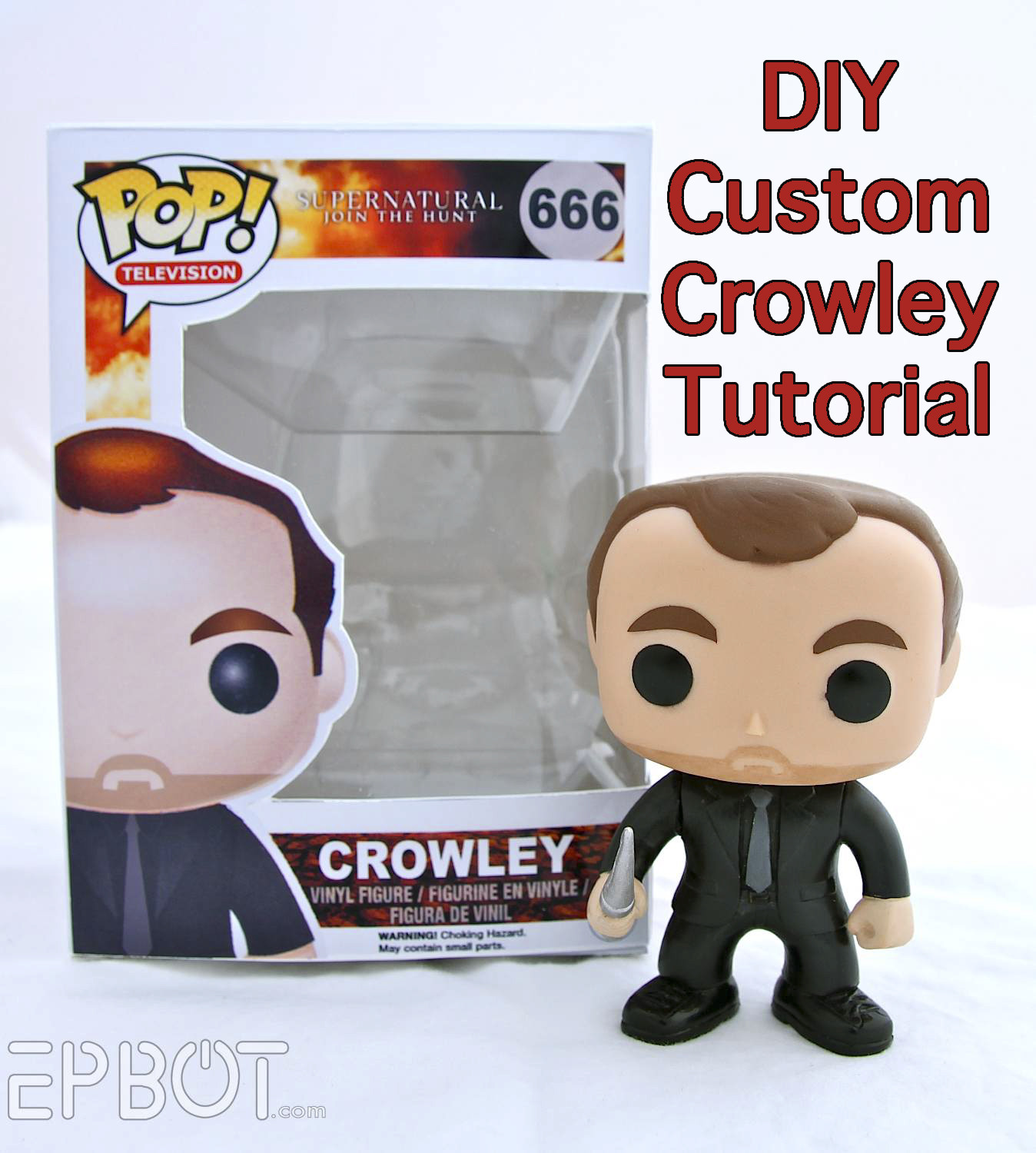 Best ideas about DIY Funko Pop
. Save or Pin EPBOT DIY Pop Crowley Tutorial Now.