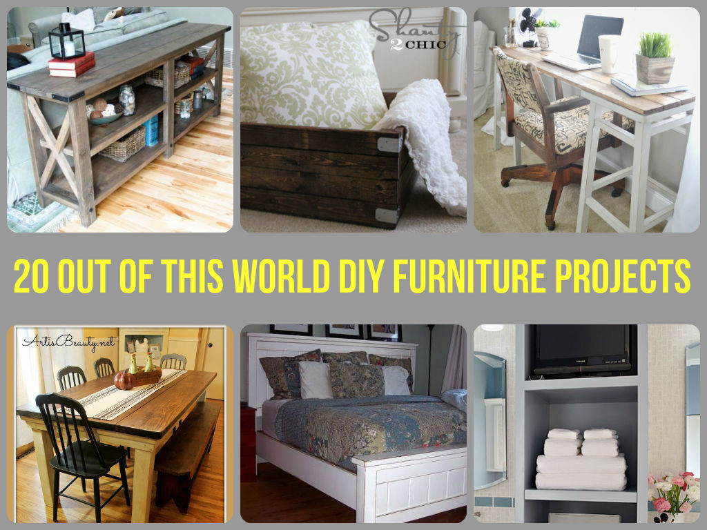 Best ideas about DIY Furniture Projects
. Save or Pin 20 Out This World DIY Furniture Projects Now.