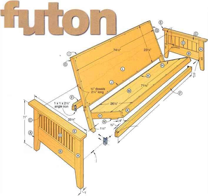 Best ideas about DIY Futon Plans
. Save or Pin Build a Wood Futon Frame Bing Now.
