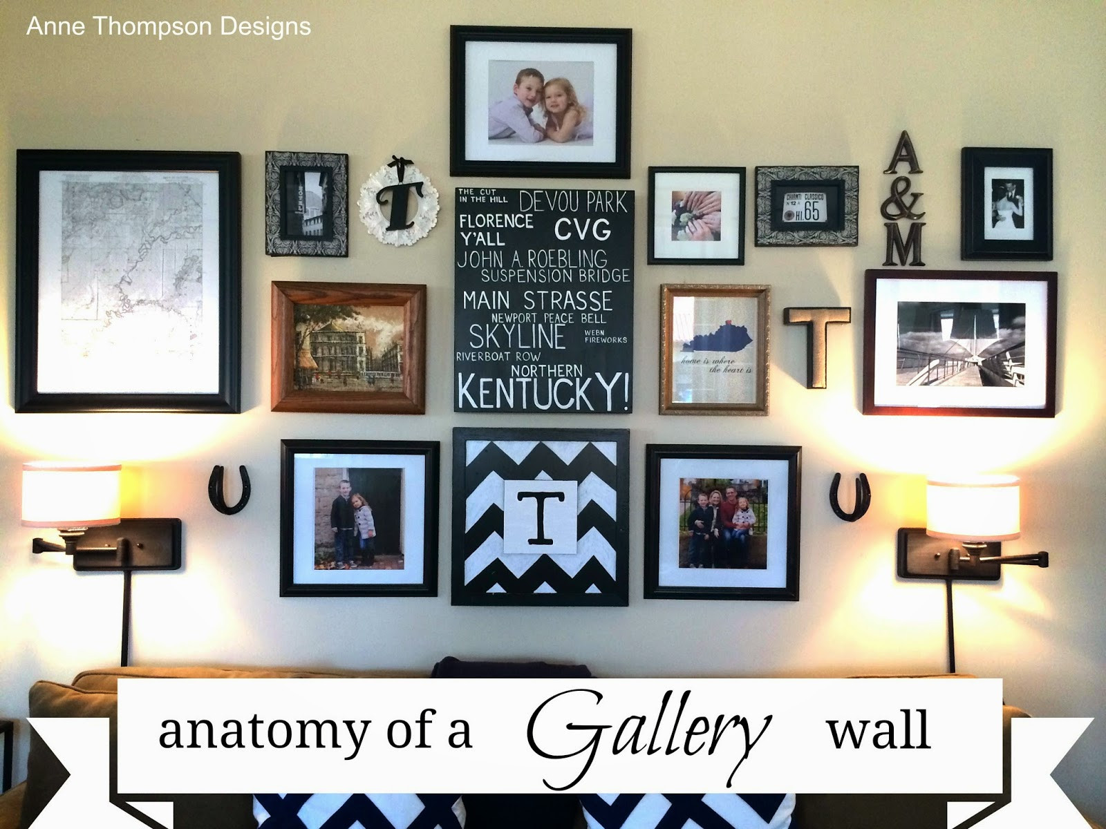 Best ideas about DIY Gallery Wall
. Save or Pin Because Home Should Be Great Anatomy of a DIY Gallery Wall Now.