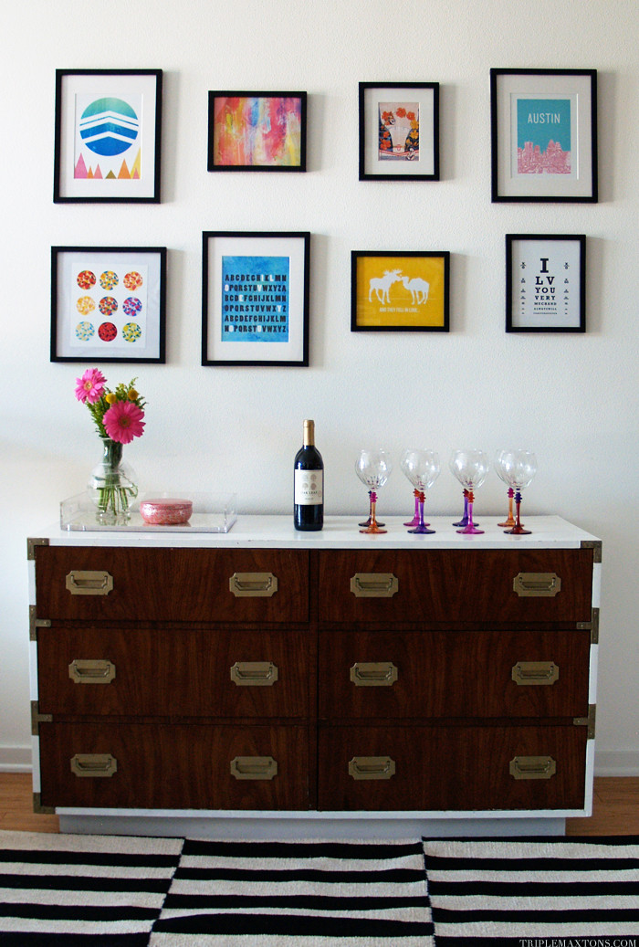 Best ideas about DIY Gallery Wall
. Save or Pin DIY Art Print Gallery Wall Triple Max Tons Now.