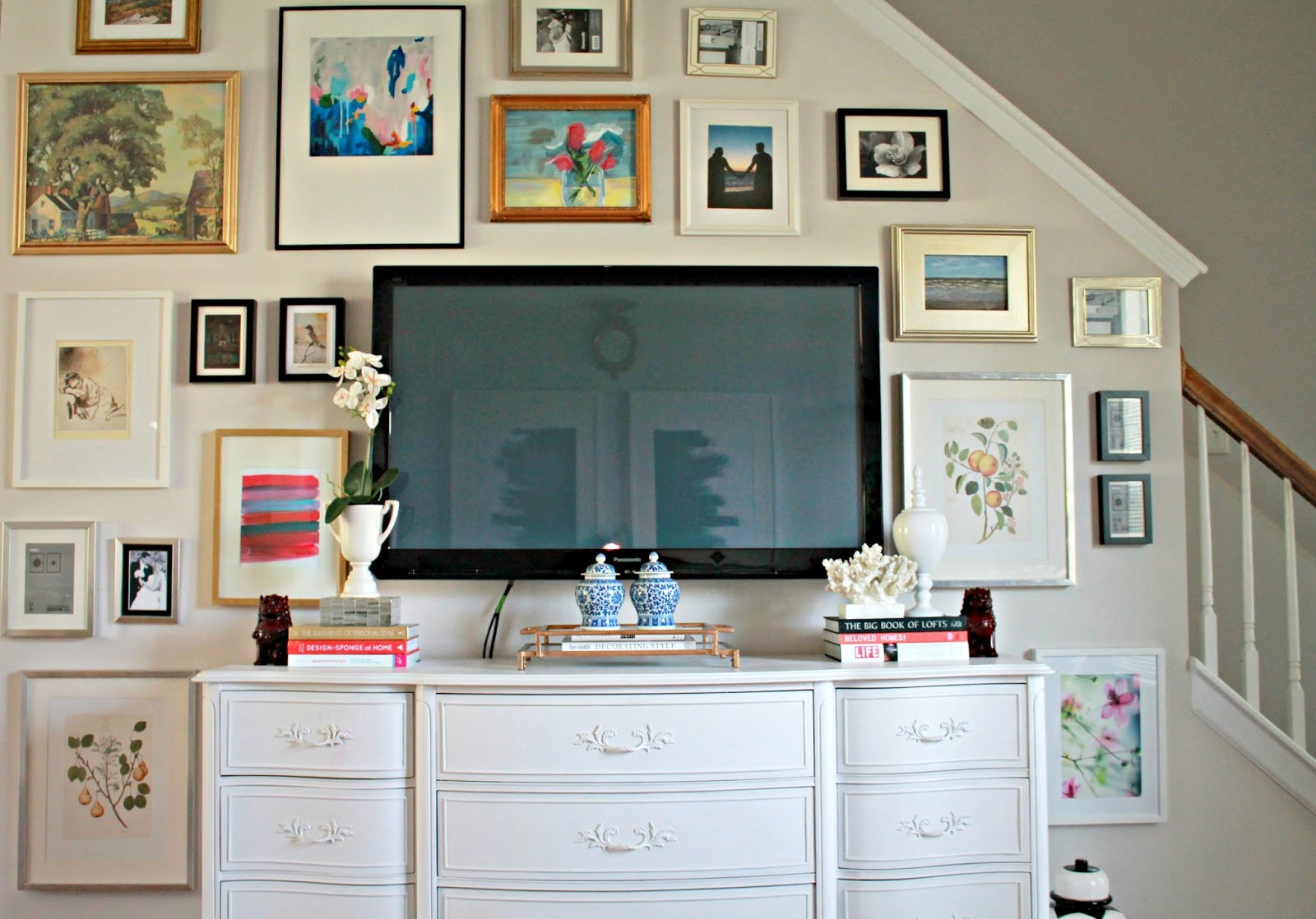 Best ideas about DIY Gallery Wall
. Save or Pin DIY TV Gallery Wall Shannon Claire Now.