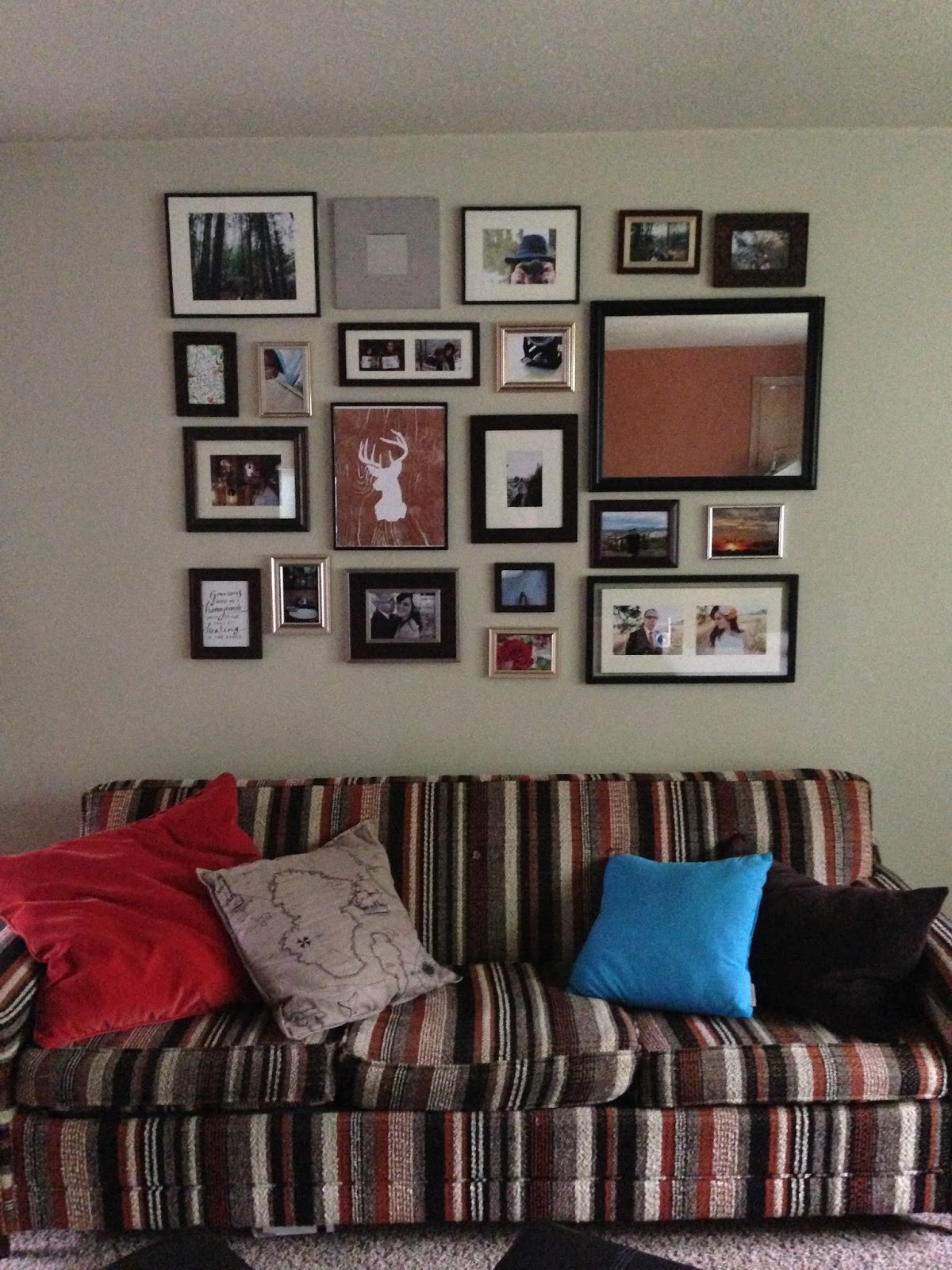Best ideas about DIY Gallery Wall
. Save or Pin Mr and Mrs Doughnut DIY Gallery Wall Now.