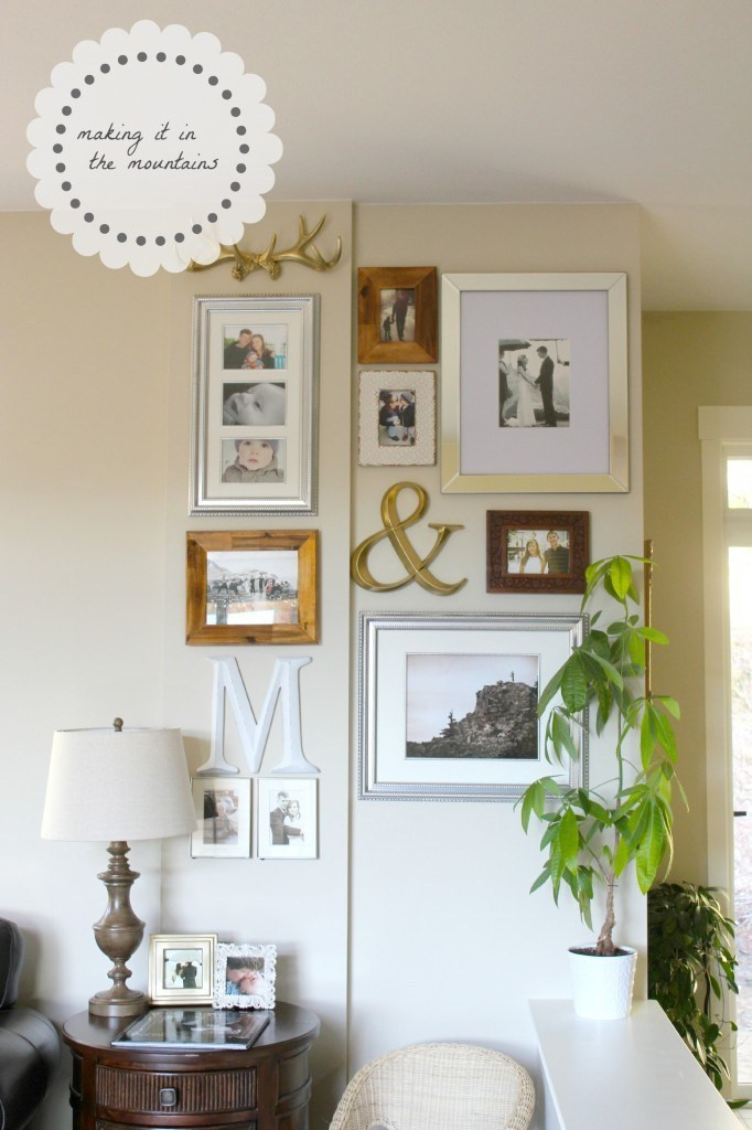 Best ideas about DIY Gallery Wall
. Save or Pin DIY Gallery Wall Tutorial making it in the mountains Now.