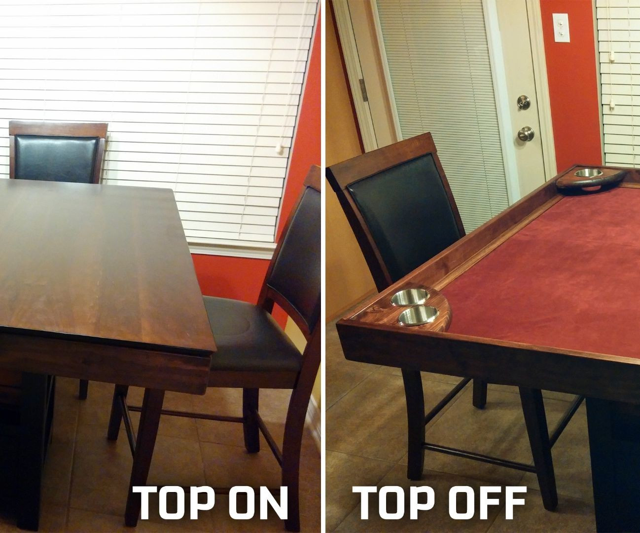 Best ideas about DIY Game Table
. Save or Pin DIY Game Table Conversion Now.