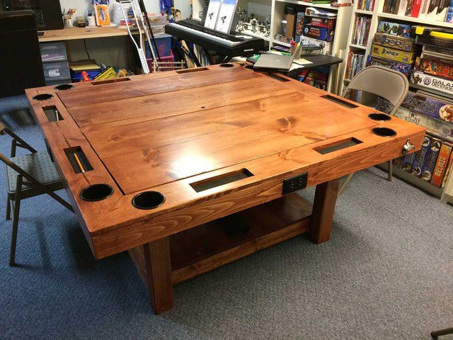 Best ideas about DIY Game Table
. Save or Pin DIY Tabletop Gaming Table World Building Technabob Now.