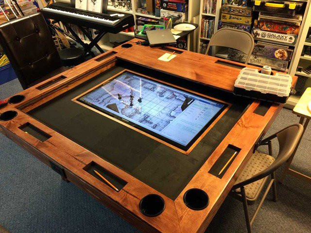 Best ideas about DIY Game Table
. Save or Pin DIY Tabletop Gaming Table World Building Technabob Now.
